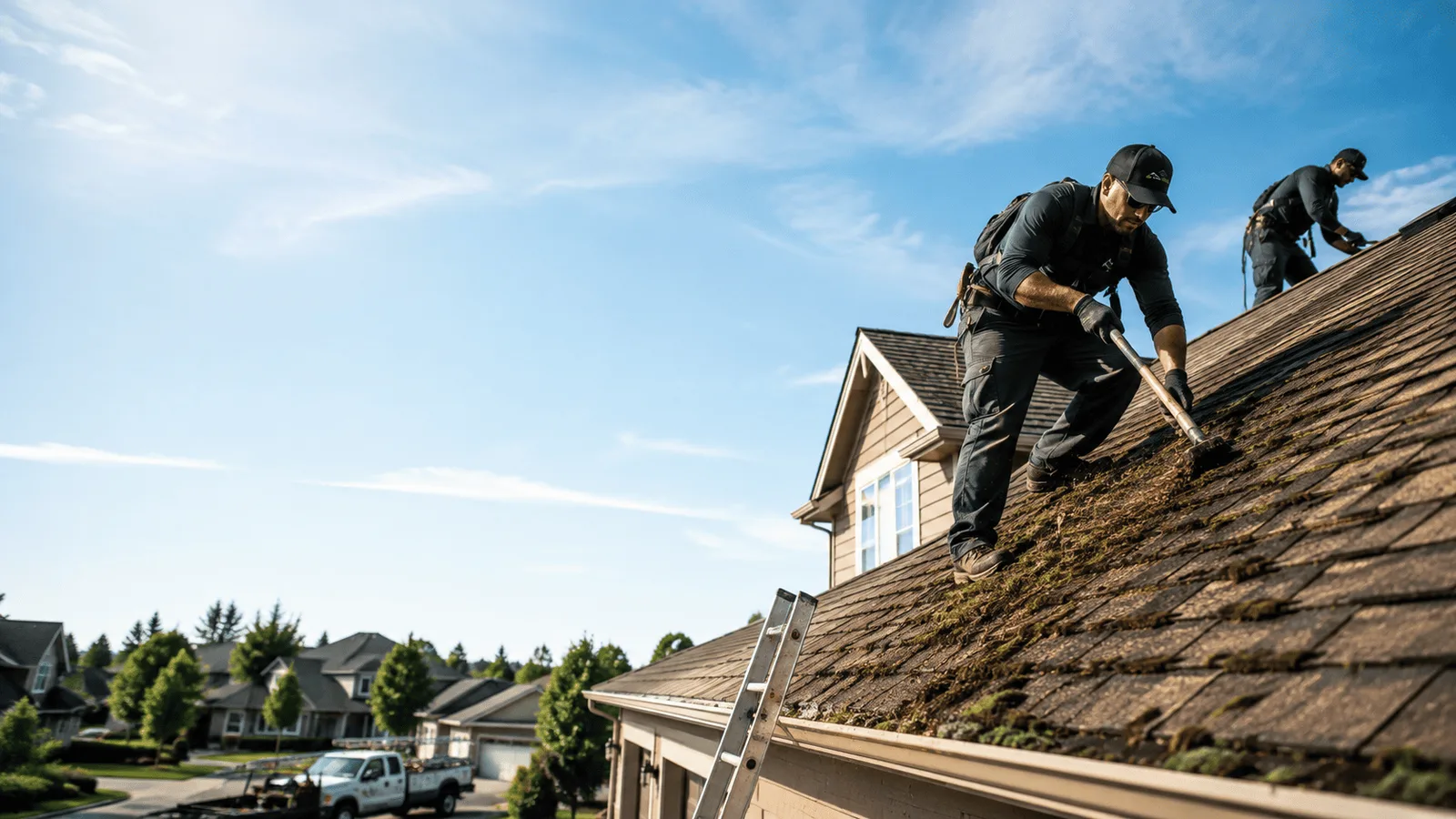 Roof Moss Removal in Amesbury, MA near me